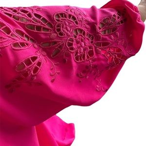 JOSEPH RIBKOFF BOHO 70’s TUNIC - “PRETTY IN PINK”